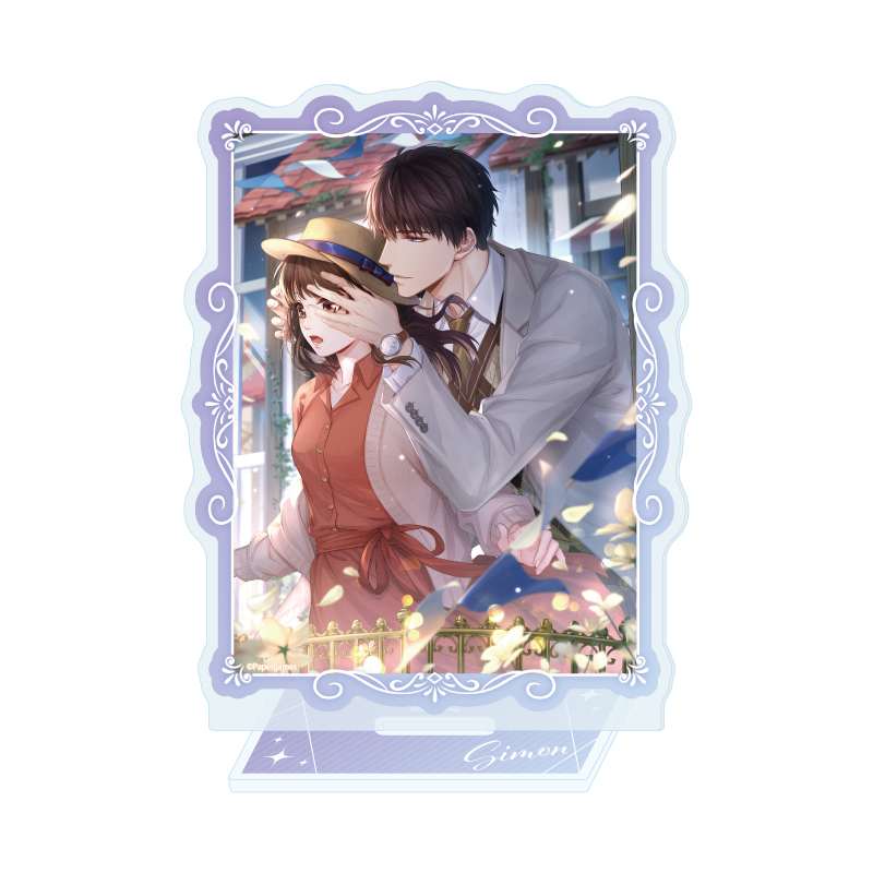 Acrylic Stand "Mr Love: Queen's Choice" 52 Lucien (Simon), Embellishment (Official Illustration)