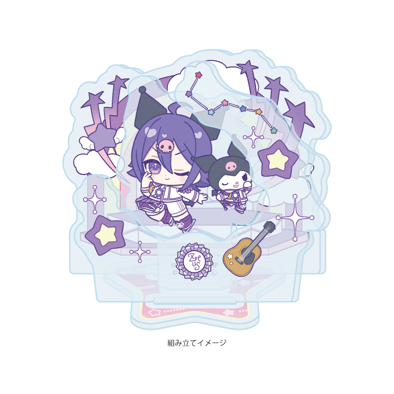 Acrylic Stand Plate "KING OF PRISM -Your Endless Call-" x Sanrio Characters 07 G (Collaboration Illustration)