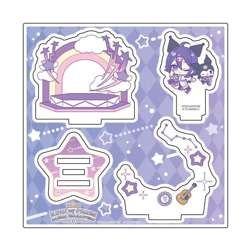 Acrylic Stand Plate "KING OF PRISM -Your Endless Call-" x Sanrio Characters 07 G (Collaboration Illustration)