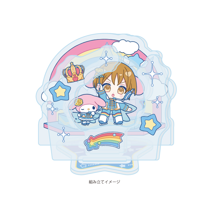 Acrylic Stand Plate "KING OF PRISM -Your Endless Call-" x Sanrio Characters 09 I (Collaboration Illustration)