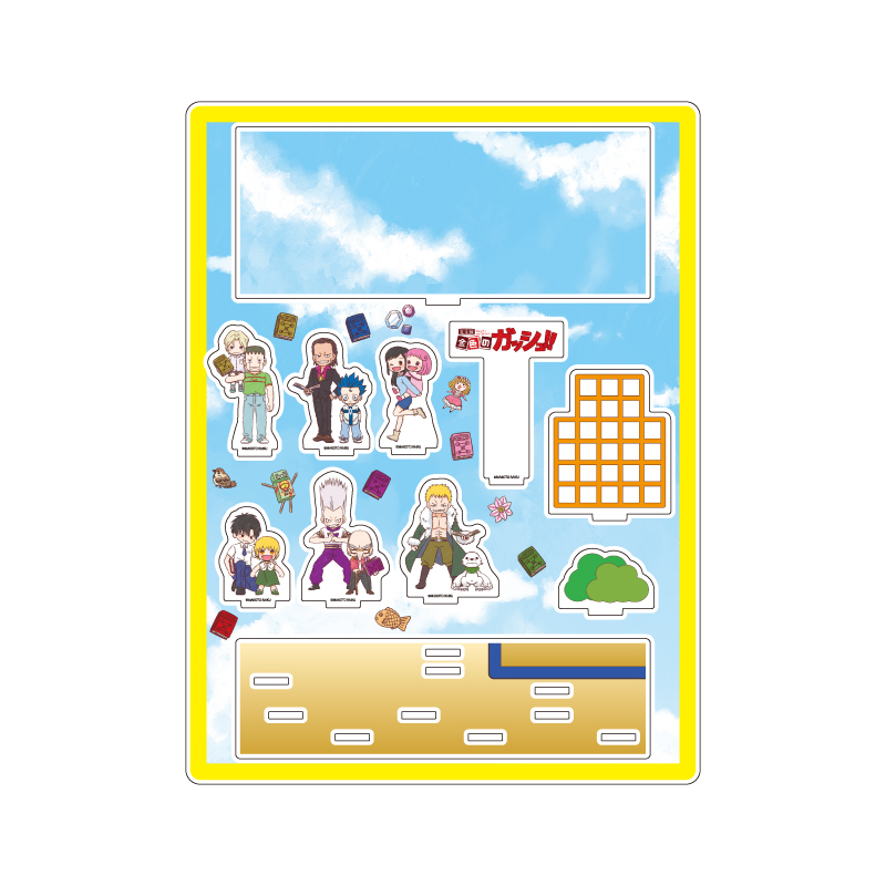 Acrylic Diorama "Zatch Bell! Perfect Edition" 01 Group Design A (Graff Art Illustration)