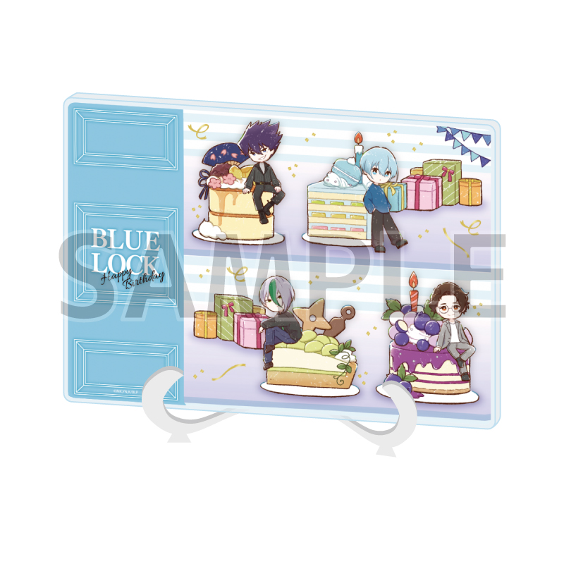 Acrylic Art Board A5 Size "Blue Lock" 07 Pattern C Birthday Ver. (Graff Art Illustration)
