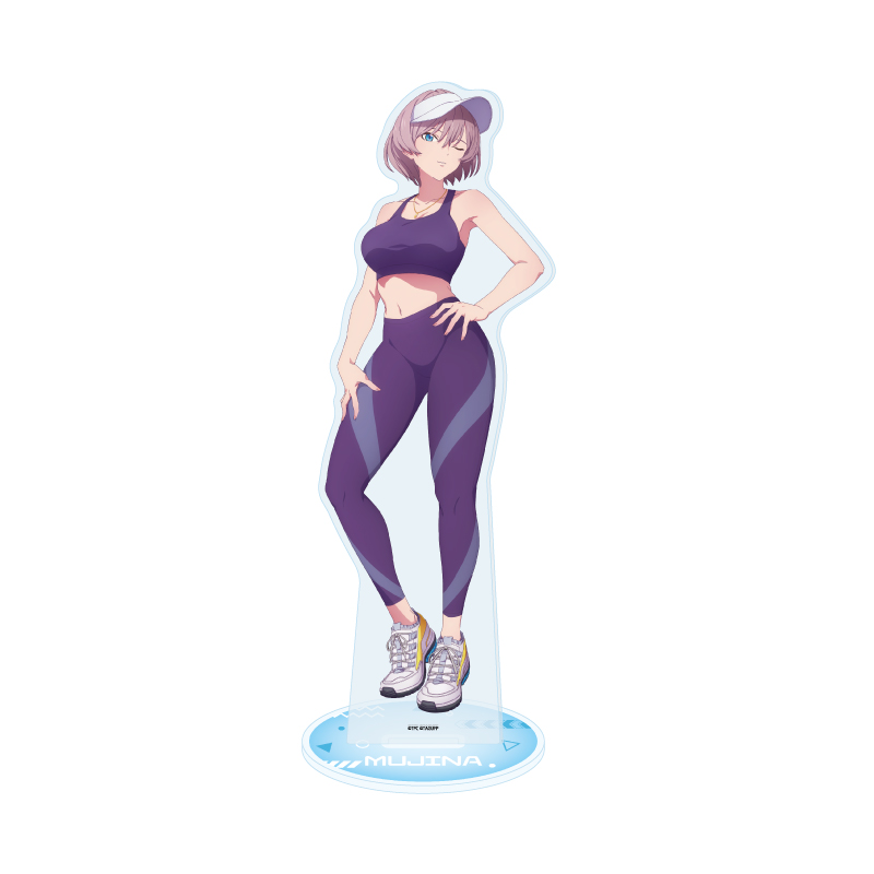 Big Acrylic Stand "GRIDMAN UNIVERSE" 04 Mujina Sportswear Ver. (Original Illustration)