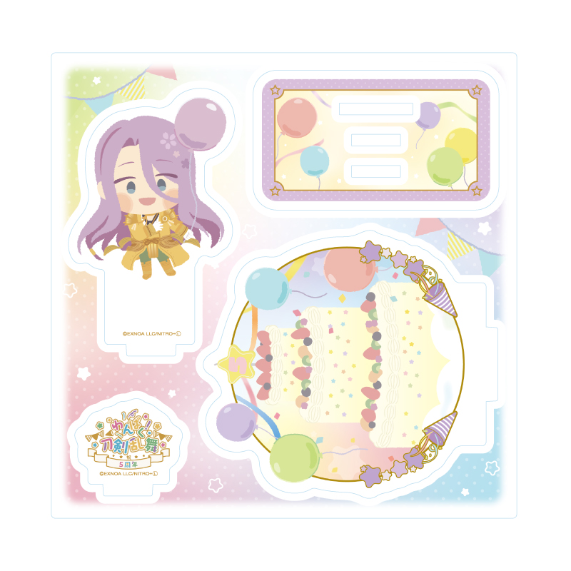 Acrylic Stand Plate "Touken Ranbu -ONLINE-" Wanpaku! Touken Ranbu 115 Hachisuka Kotetsu