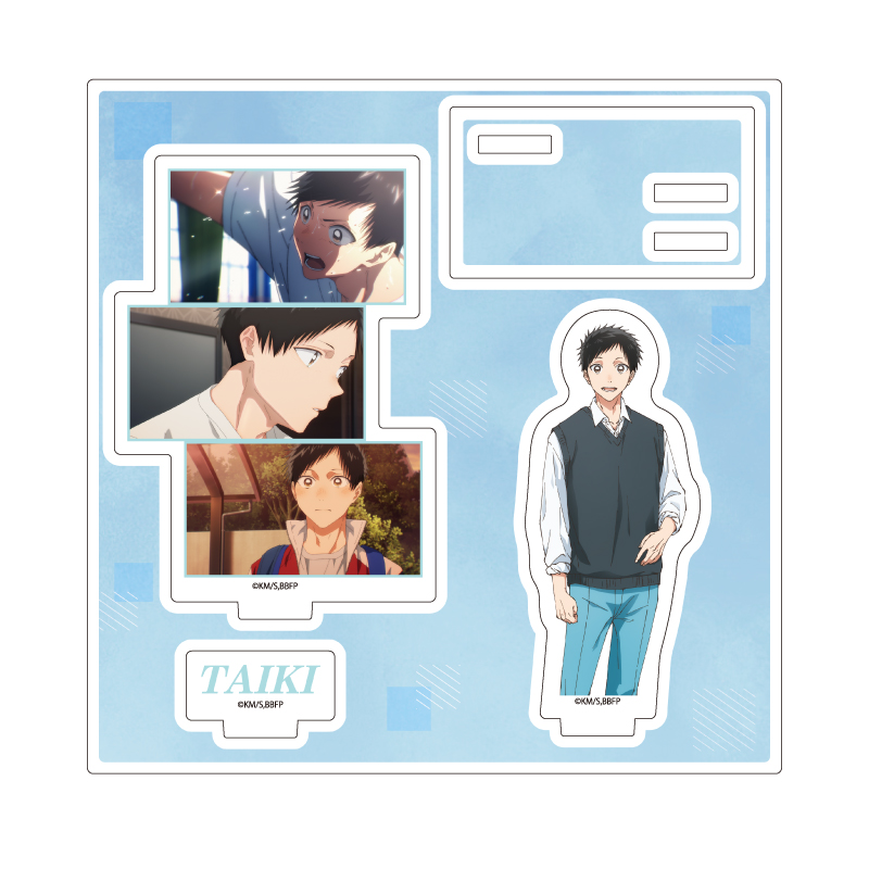 Acrylic Stand Plate "Blue Box" 03 Inomata Taiki (Scenes Illustration)