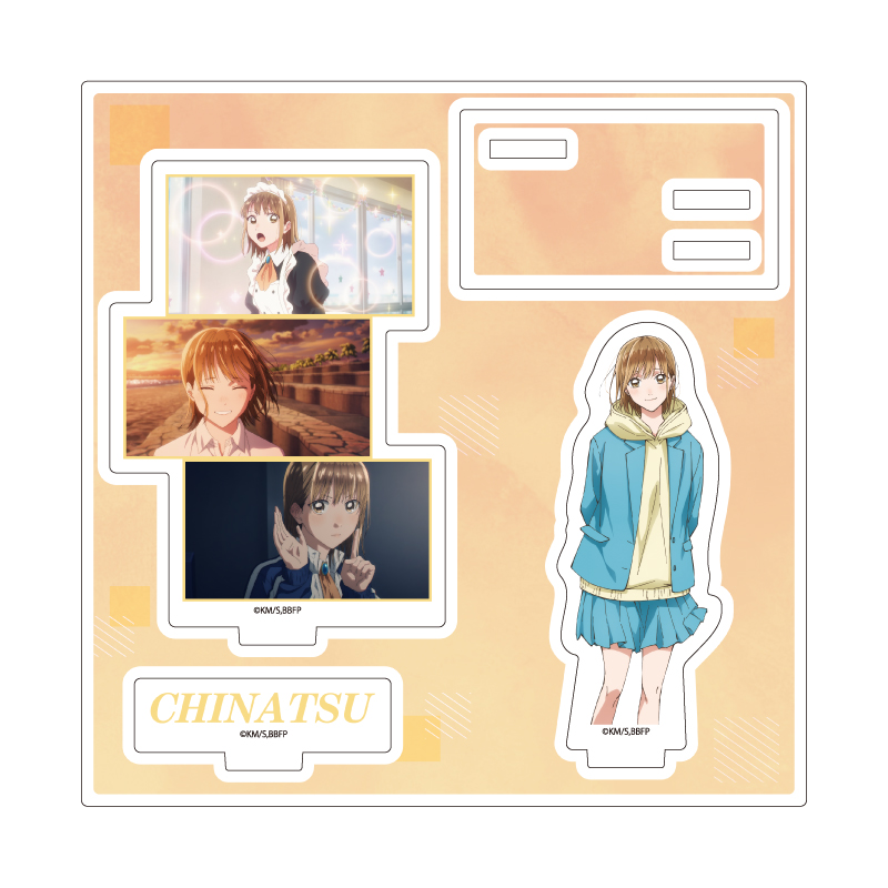 Acrylic Stand Plate "Blue Box" 04 Kano Chinatsu (Scenes Illustration)