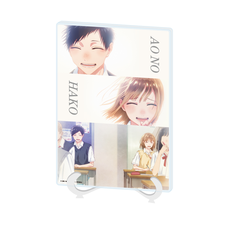 Acrylic Art Board A5 Size "Blue Box" 01 Inomata Taiki & Kano Chinatsu (Scenes Illustration)