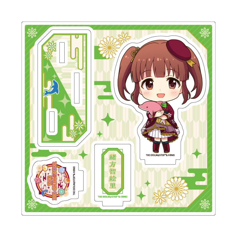 Acrylic Stand Plate "The Idolmaster" Series 36 Ogata Chieri (Mini Character Illustration)