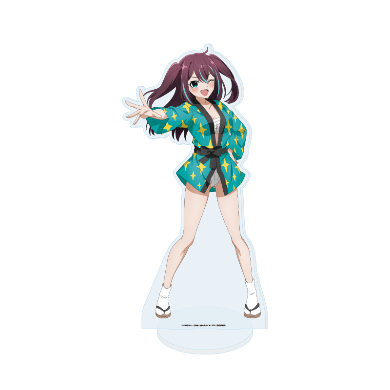 Big Acrylic Stand "Gushing Over Magical Girls" 12 Akoya Matama (Original Illustration)