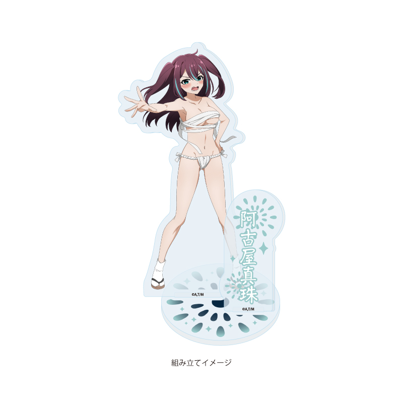 Acrylic Stand Plate "Gushing Over Magical Girls" 15 Akoya Matama (Costume Difference) (Original Illustration)