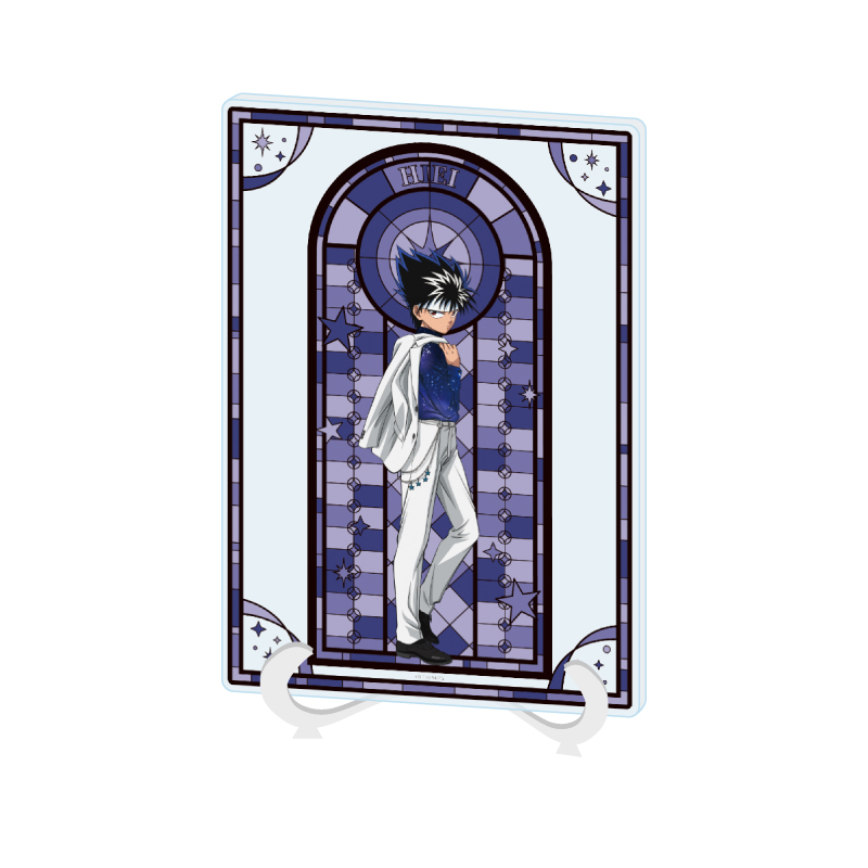 Acrylic Art Board A5 Size "YuYu Hakusho" 09 Hiei Starry Sky Suit Ver. (Original Illustration)