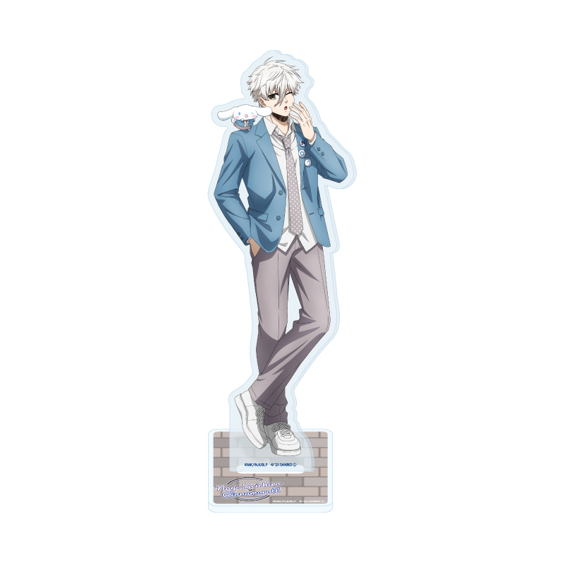 Acrylic Stand "Blue Lock" x Sanrio Characters 31 Nagi Seishiro x Cinnamoroll (Collaboration Illustration)