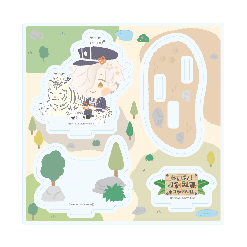 Acrylic Stand Plate "Touken Ranbu -ONLINE-" Wanpaku! Touken Ranbu 119 Gokotai