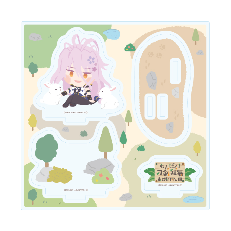 Acrylic Stand Plate "Touken Ranbu -ONLINE-" Wanpaku! Touken Ranbu 120 Sengo Muramasa