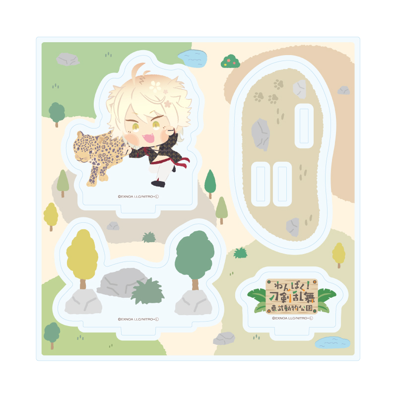 Acrylic Stand Plate "Touken Ranbu -ONLINE-" Wanpaku! Touken Ranbu 126 Nansen Ichimonji