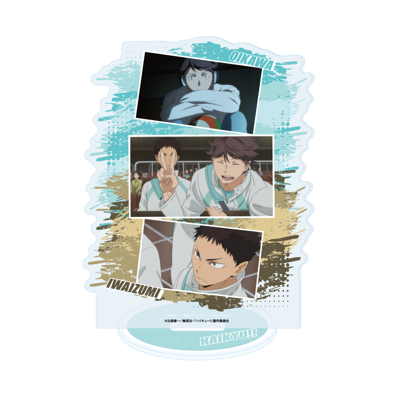 Acrylic Stand "Haikyu!!" 09 Oikawa Toru & Iwaizumi Hajime (Scenes)