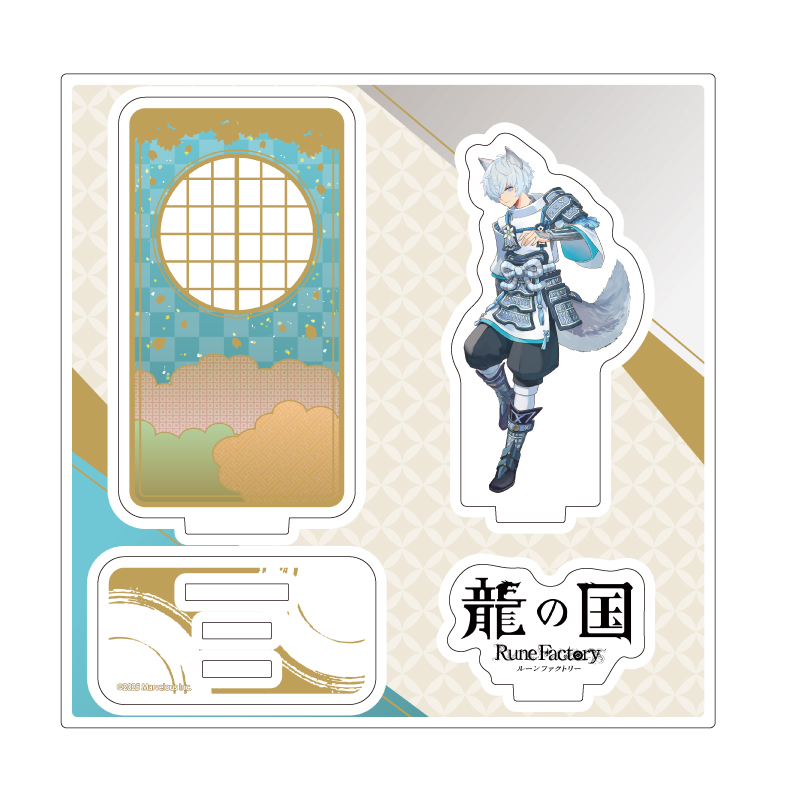 Acrylic Stand Plate "Rune Factory: Guardians of Azuma" 11 Fubuki (Official Illustration)