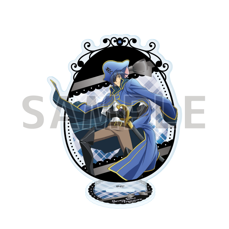 Acrylic Stand "Shugo Chara!" 15 Seven Seas Treasure (Official Illustration)