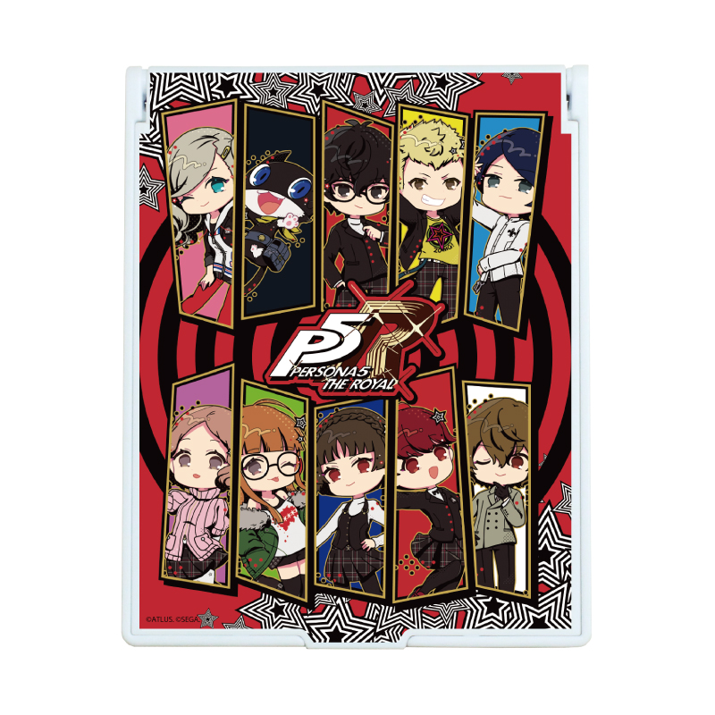 Deka Chara Mirror "Persona 5 Royal" 04 Group Design (Pop Art Illustration)