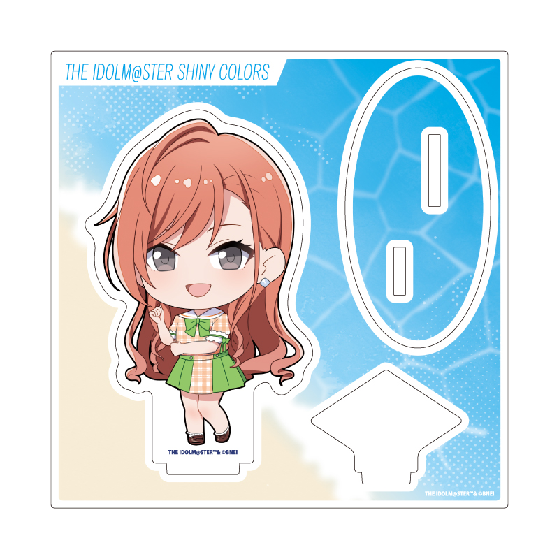 Acrylic Stand Plate "The Idolmaster Shiny Colors" 09 Arisugawa Natsuha Sailor Style Idol Costume Ver. (Mini Character Illustration)