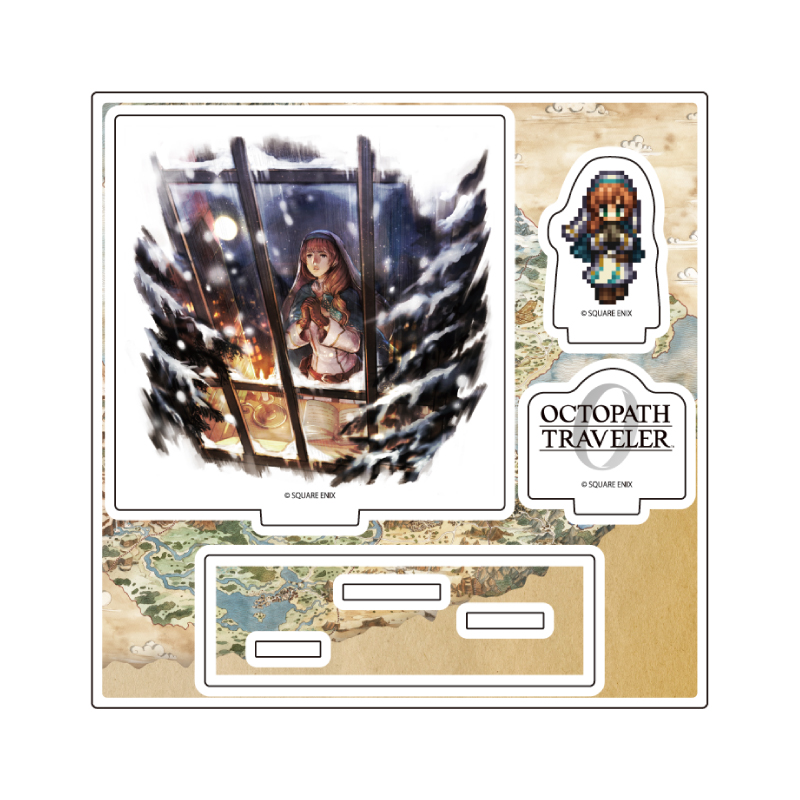 Acrylic Stand Plate "OCTOPATH TRAVELER 0" 06 Laurana (Official Illustration)