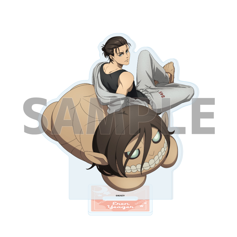 Acrylic Stand "Attack on Titan The Final Season" 05 Eren Yeager Relax Ver. (Original Illustration)