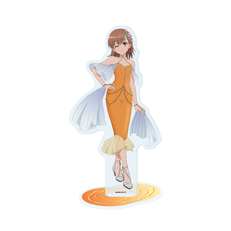 Acrylic Stand "A Certain Scientific Railgun T" 13 Misaka Mikoto Mermaid Dress Ver. (Original Illustration)