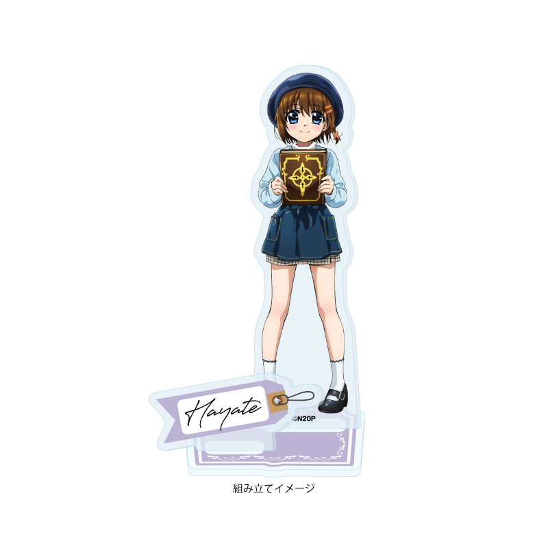 Acrylic Stand Plate "Magical Girl Lyrical Nanoha" Series 03 Hayate (Original Illustration)