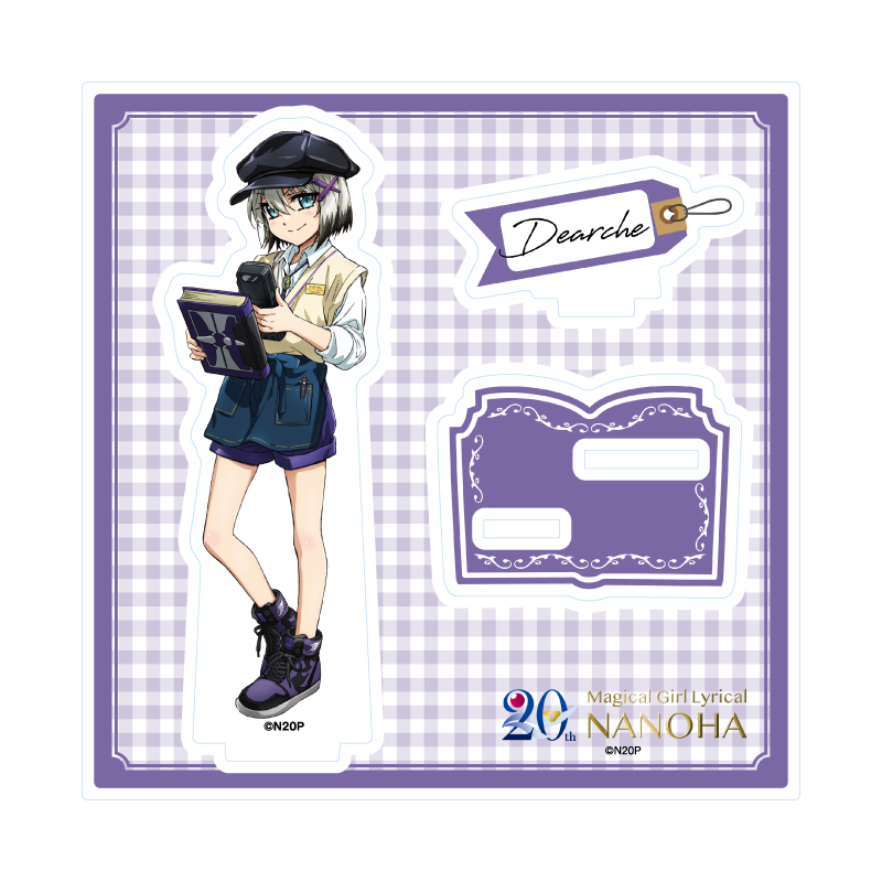 Acrylic Stand Plate "Magical Girl Lyrical Nanoha" Series 04 Dearche (Original Illustration)