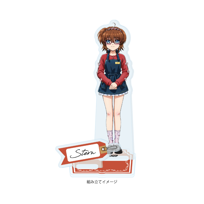 Acrylic Stand Plate "Magical Girl Lyrical Nanoha" Series 05 Stern (Original Illustration)