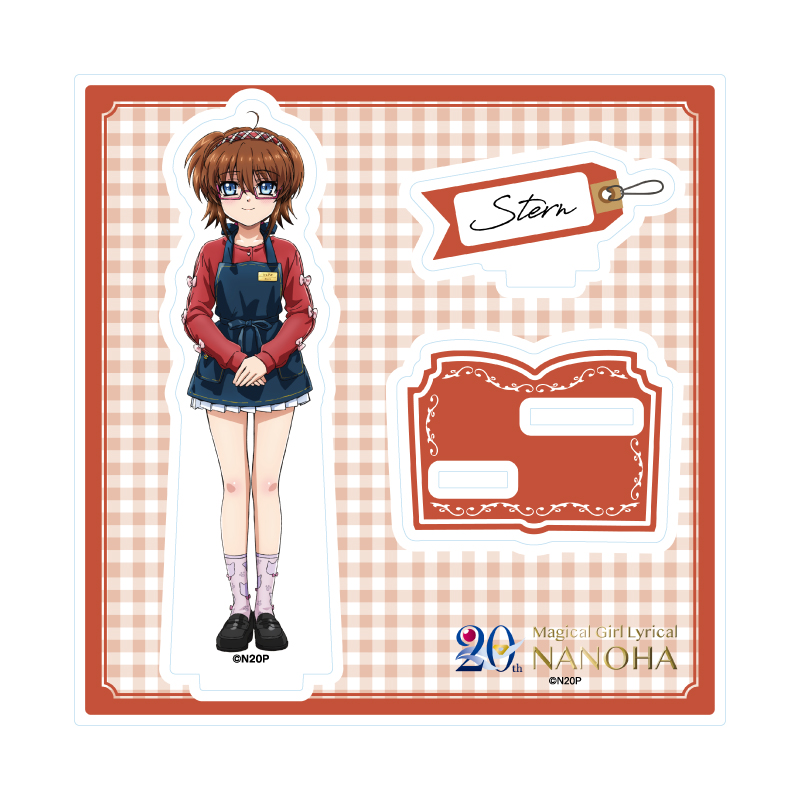 Acrylic Stand Plate "Magical Girl Lyrical Nanoha" Series 05 Stern (Original Illustration)