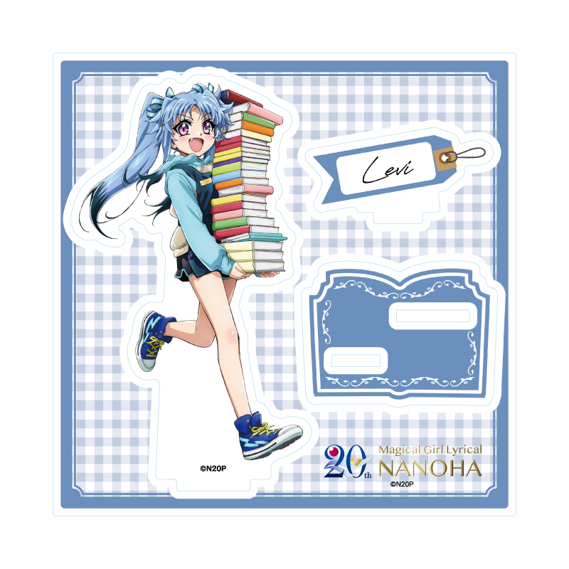 Acrylic Stand Plate "Magical Girl Lyrical Nanoha" Series 06 Levi (Original Illustration)