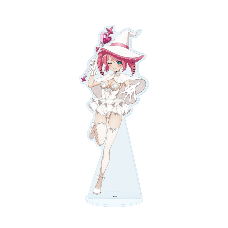 Big Acrylic Stand "Gushing Over Magical Girls" 30 Magia Magenta (Original Illustration)