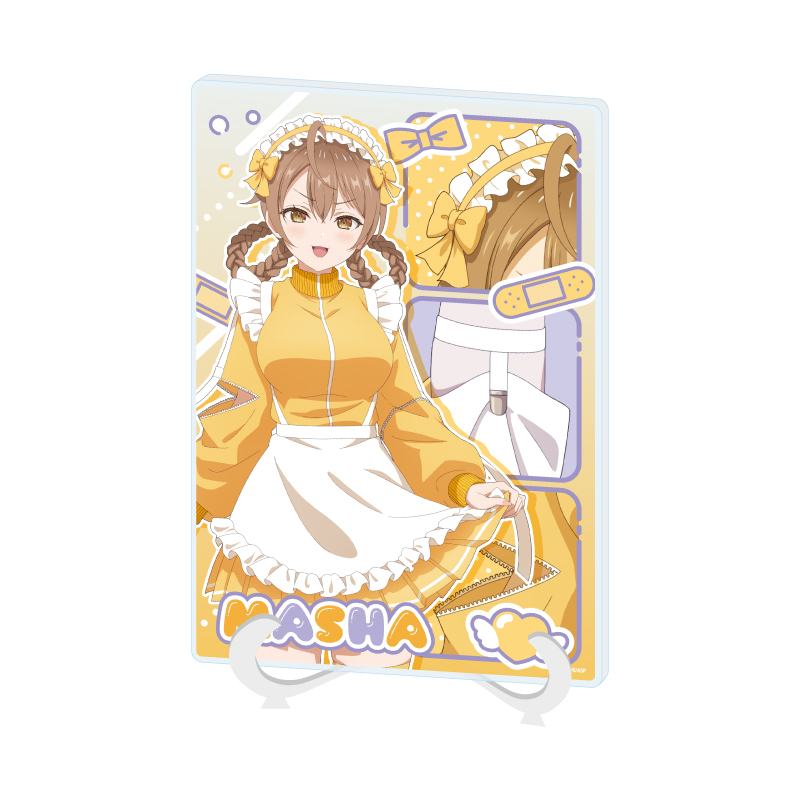 Acrylic Art Board A5 Size "Alya Sometimes Hides Her Feelings in Russian" 07 Masha Yumekawa Ver. (Original Illustration)