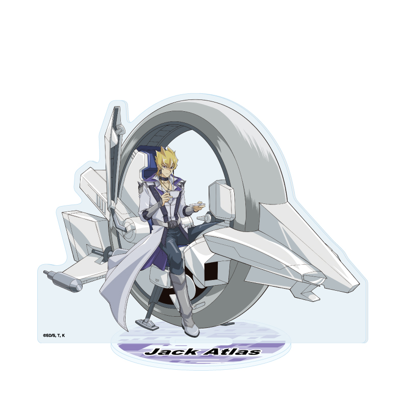 Acrylic Stand "Yu-Gi-Oh! 5D's" 14 Jack Atlas (Original Illustration)