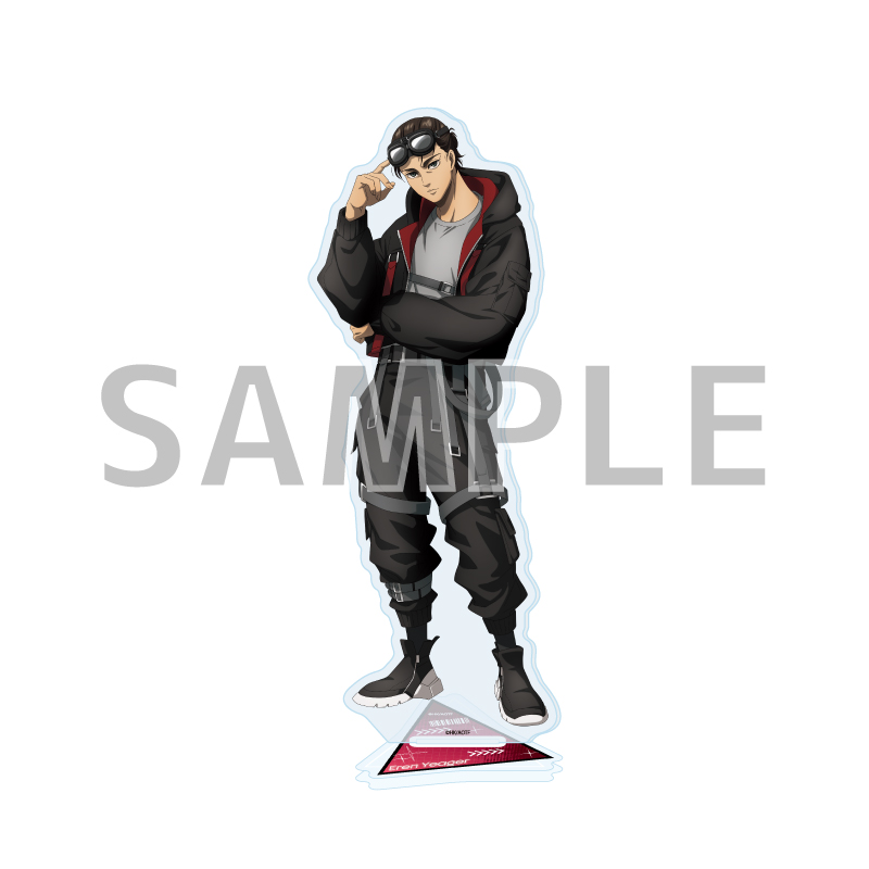 Acrylic Stand "Attack on Titan The Final Season" 09 Eren Yeager Cyberpunk Ver. (Original Illustration)