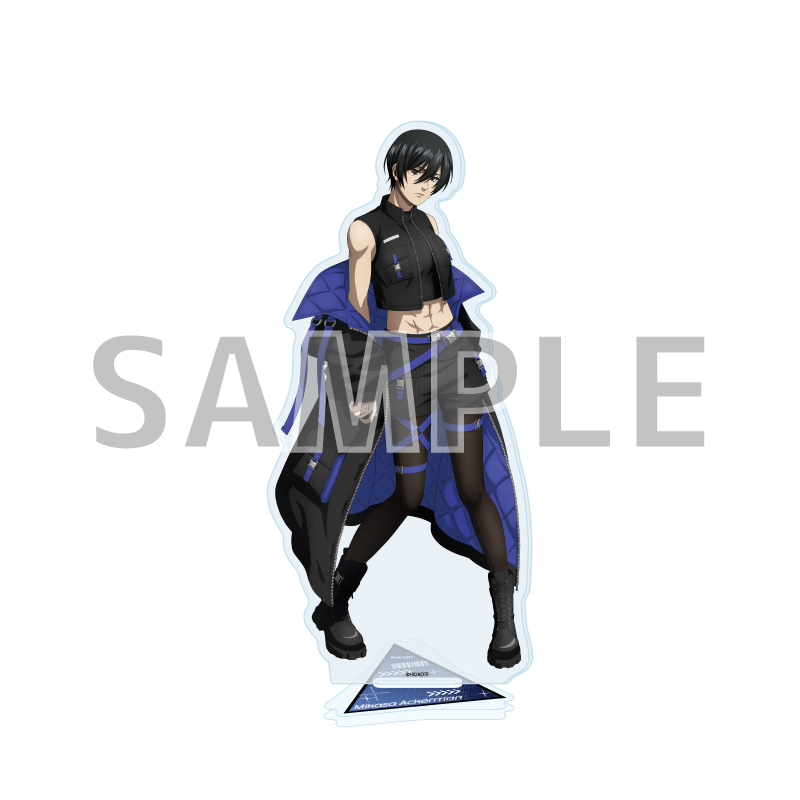 Acrylic Stand "Attack on Titan The Final Season" 10 Mikasa Ackerman Cyberpunk Ver. (Original Illustration)