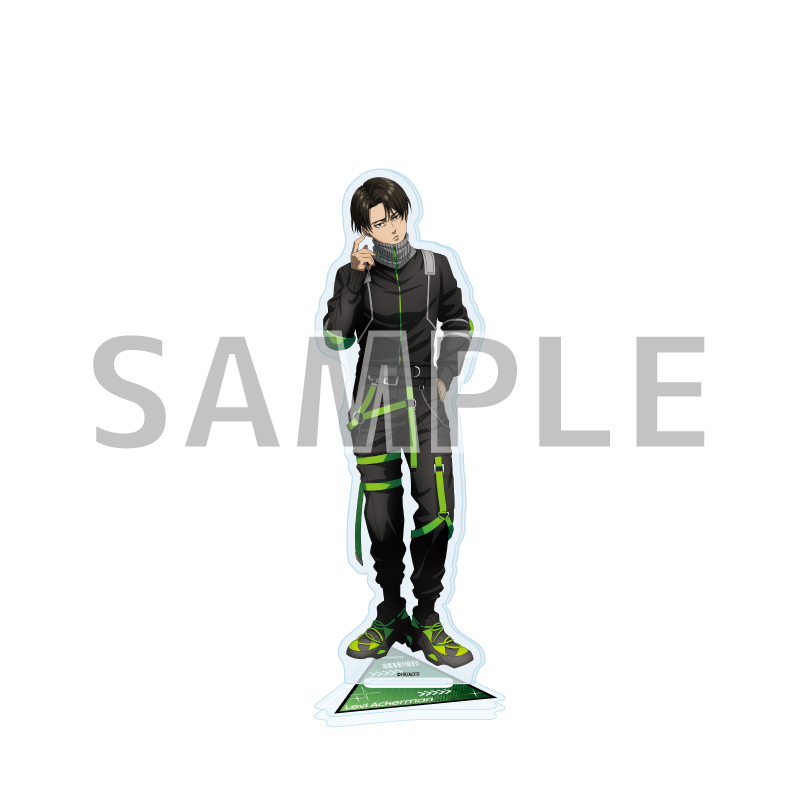 Acrylic Stand "Attack on Titan The Final Season" 11 Levi Ackerman Cyberpunk Ver. (Original Illustration)