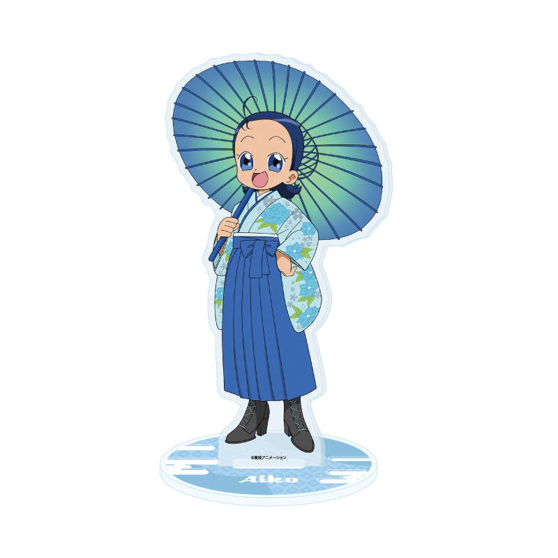 Acrylic Stand "Ojamajo Doremi Dokkaan!" 49 Senoo Aiko Hakama & Oilpaper Umbrella Ver. (Original Illustration)