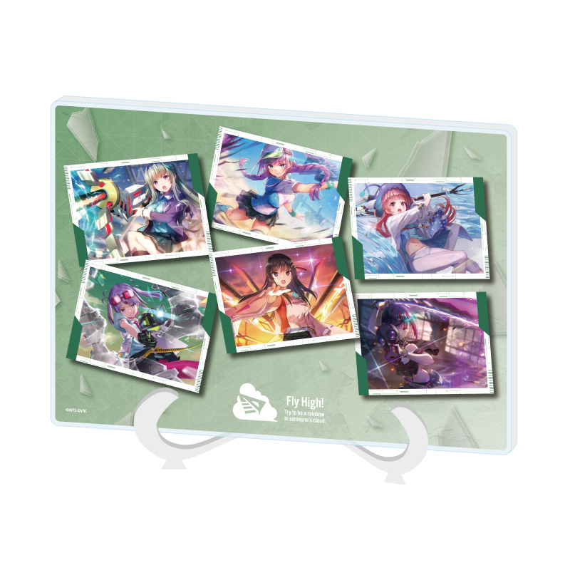 Acrylic Art Board A5 Size "Heaven Burns Red" 17 31D Unit (Official Illustration)