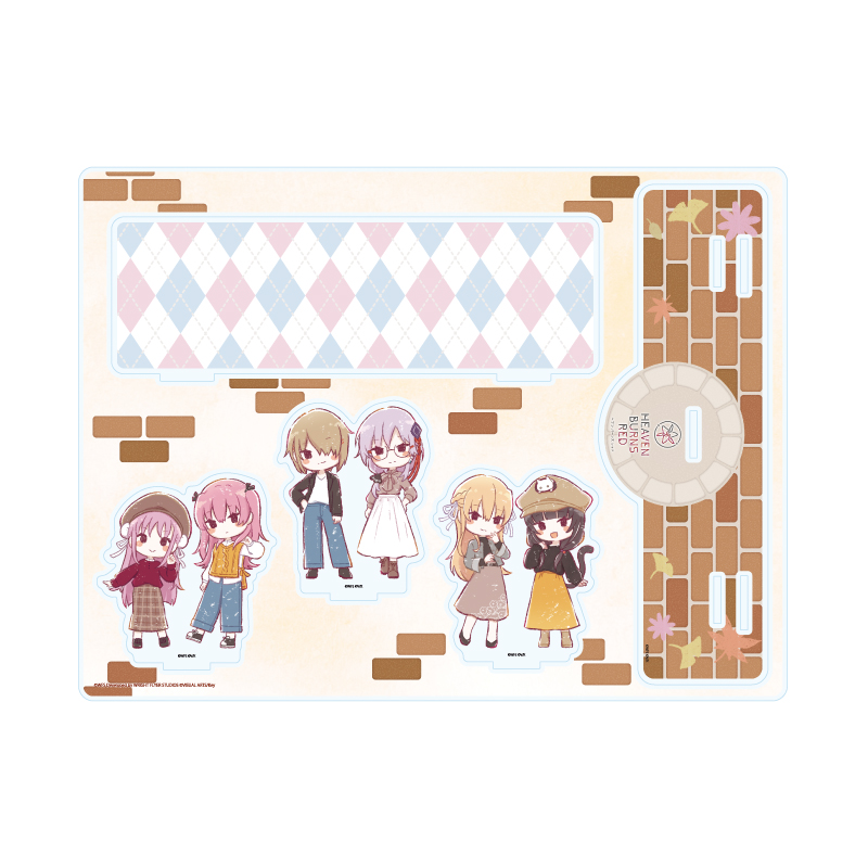 Acrylic Diorama "Heaven Burns Red" 06 Autumn Ver. 31A Unit (Graff Art Illustration)