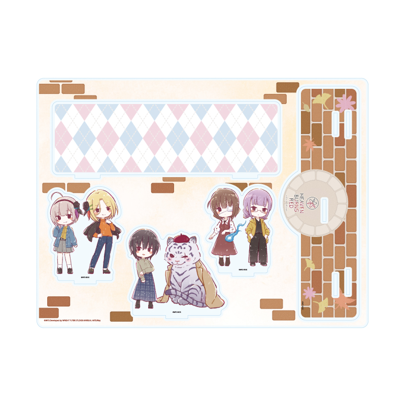 Acrylic Diorama "Heaven Burns Red" 07 Autumn Ver. 31B Unit (Graff Art Illustration)