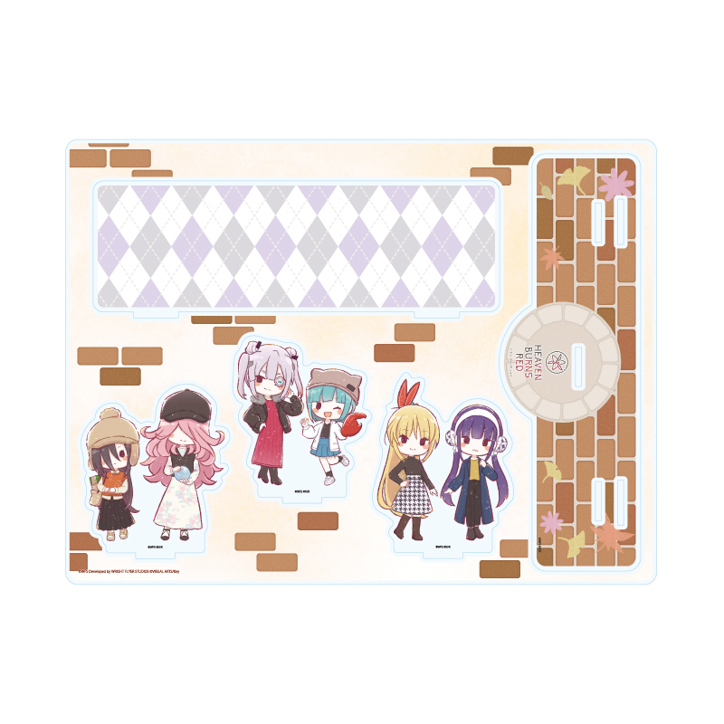 Acrylic Diorama "Heaven Burns Red" 08 Autumn Ver. 31C Unit (Graff Art Illustration)