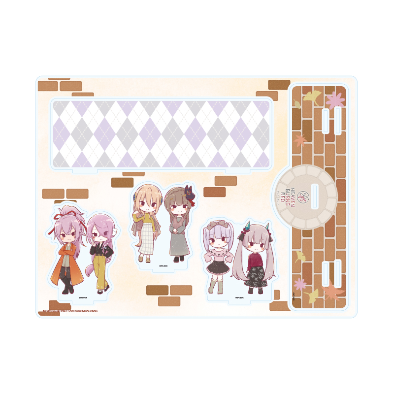 Acrylic Diorama "Heaven Burns Red" 09 Autumn Ver. 30G Unit (Graff Art Illustration)