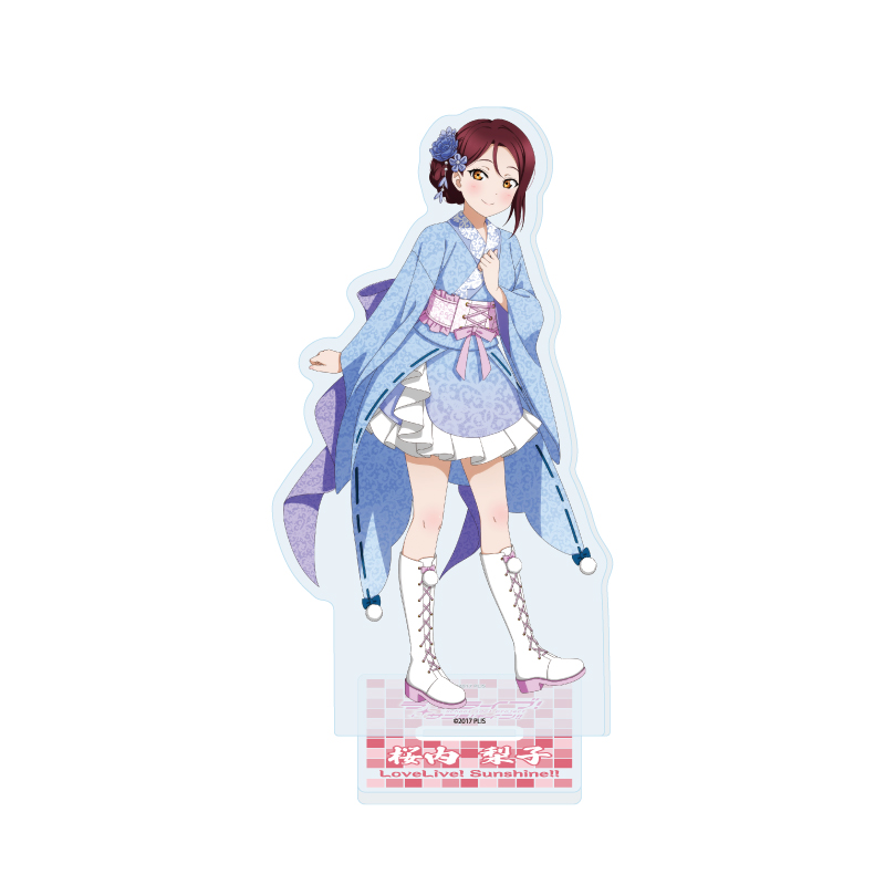 Acrylic Stand "Love Live! Sunshine!!" 11 Japanese Dress Ver. Sakurauchi Riko (Original Illustration)