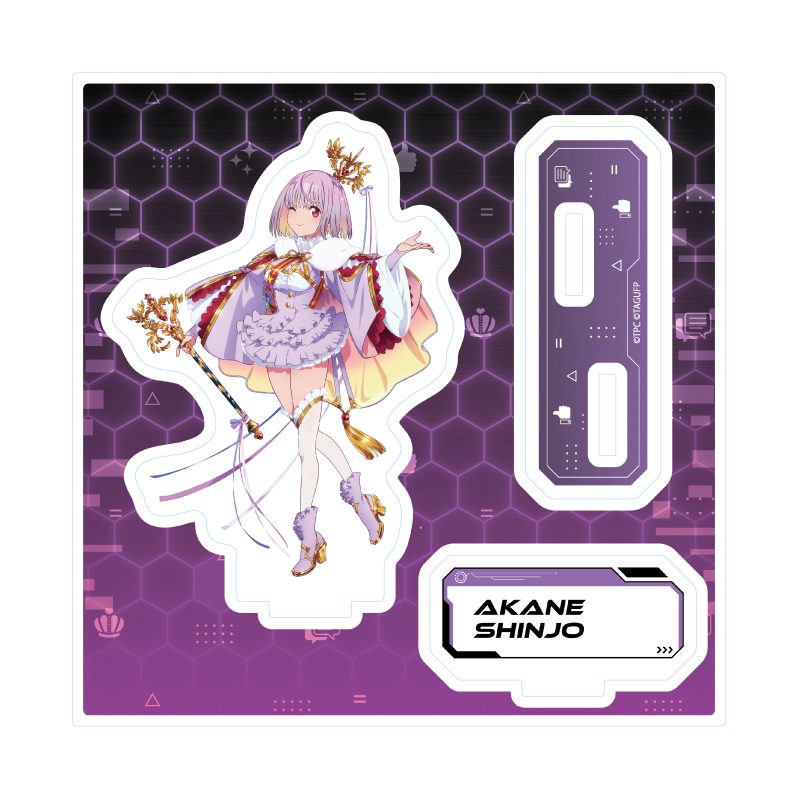 Acrylic Stand Plate "GRIDMAN UNIVERSE" 25 Shinjo Akane Virtual Liver Ver. (Original Illustration)