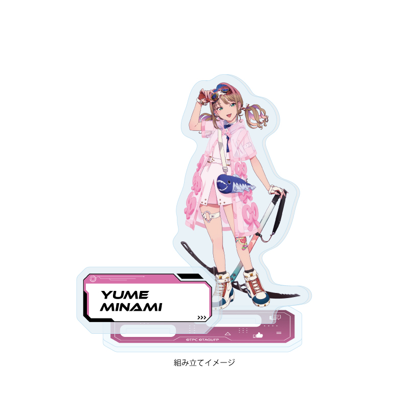 Acrylic Stand Plate "GRIDMAN UNIVERSE" 26 Minami Yume Virtual Liver Ver. (Original Illustration)