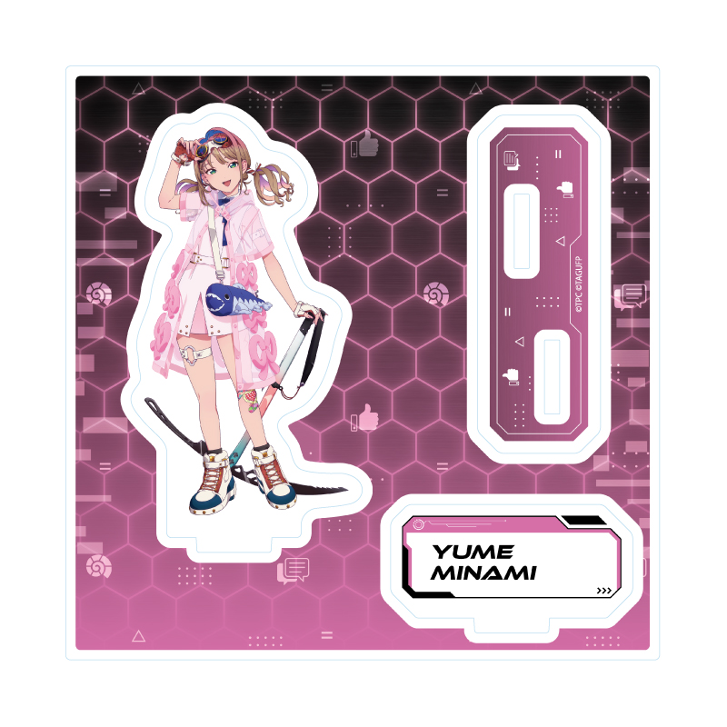 Acrylic Stand Plate "GRIDMAN UNIVERSE" 26 Minami Yume Virtual Liver Ver. (Original Illustration)