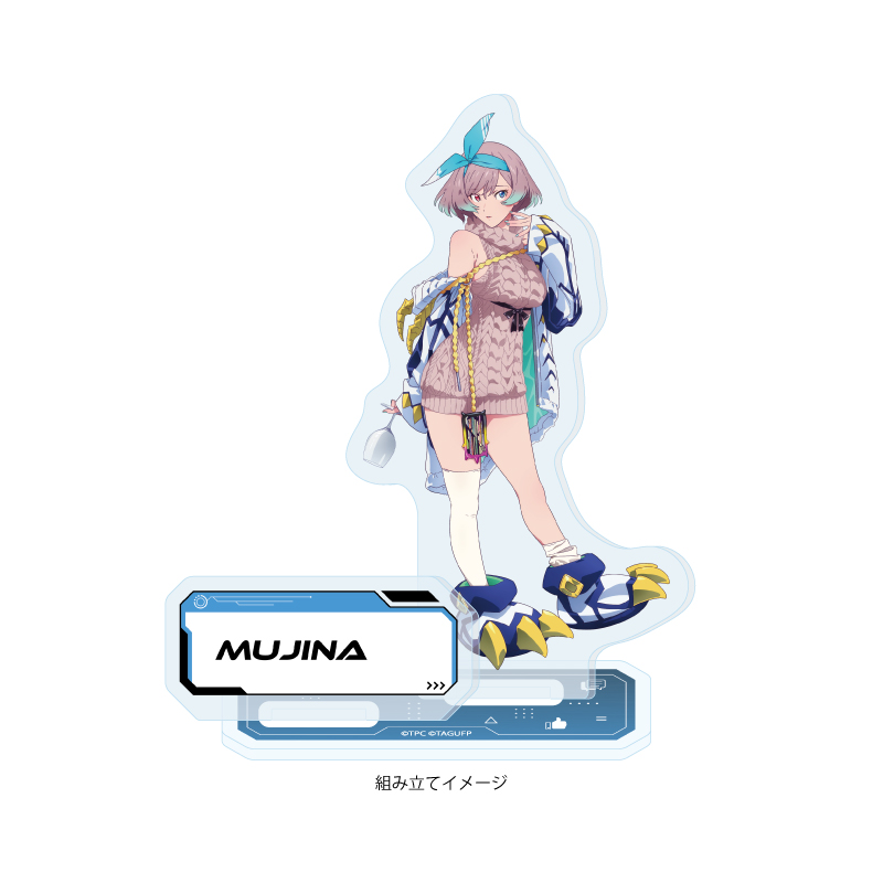 Acrylic Stand Plate "GRIDMAN UNIVERSE" 28 Mujina Virtual Liver Ver. (Original Illustration)