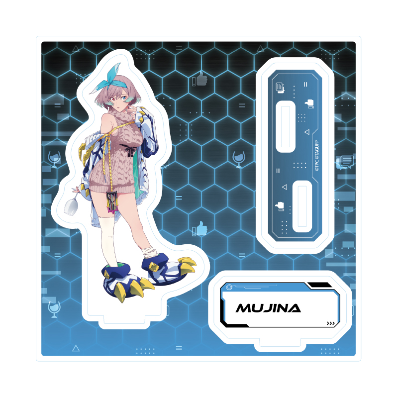 Acrylic Stand Plate "GRIDMAN UNIVERSE" 28 Mujina Virtual Liver Ver. (Original Illustration)